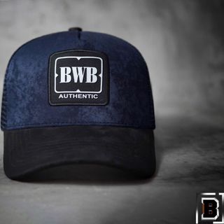 Nón Lưỡi Trai BWB Authentic Navy Da Lộn Lưới Cap giá sỉ