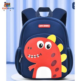 (Thẻ Tên)Balo Mầm Non Khủng Long Chống Thấm Nước, Siêu Nhẹ, Balo Bé Trai, Bé Gái Mẫu Giáo,Đi Nhà Trẻ