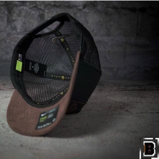 Nón Lưỡi Trai Thể Thao Ni.Ke SB Đen Nâu Cap