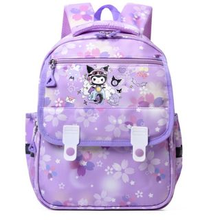 (Hàng Mới) Balo Mầm Non Bé Gái, Bé Trai Nhân Vật Hoạt Hình Kuromi, Cinamol, Melody Chống Thấm Nước