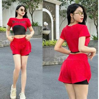 Set đùi hai lớp thun 3 món Size: MLXLXXL Ri: 2222 Tách nửa ri được