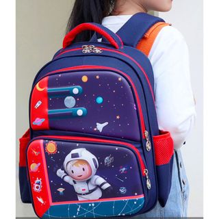 (Hàng mới về) Balo tiểu học Bé Trai, Bé Gái Hình Siêu Nhân, Khủng Long, In 3D Kích thước 38*20*28cm