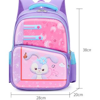(Hàng mới về) Balo tiểu học Bé Trai, Bé Gái Hình Siêu Nhân, Khủng Long, In 3D Kích thước 38*20*28cm