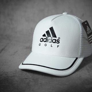 Nón Lưỡi Trai Adi.Das Trắng Sọc Đen Lưới Cap