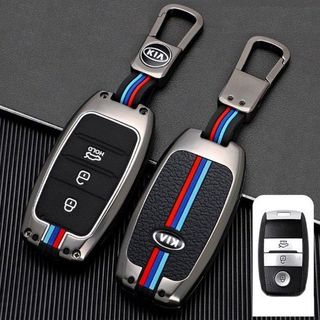(BÁN SỈ) 80 loại Ốp bảo vệ chìa khóa bằng hợp kim có phản quang - màu gray