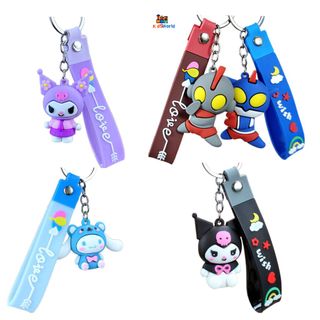 (Bán Sỉ)Móc Khoá Hình Siêu Nhân,Kuromi,Cinamol,hoạt hình dễ thương, Phụ Kiện túi xách, Balo hottrend