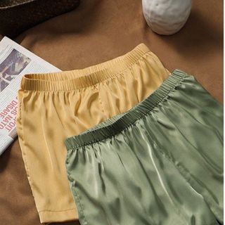 Bộ Đồ Ngủ Nữ Chất Liệu Lụa Latin Cao Cấp, Bộ Đồ Nữ Sexy Mặc Ở Nhà áo 2 Dây Quần Đùi Trơn Siêu Mát Dễ Thương [B2D03]