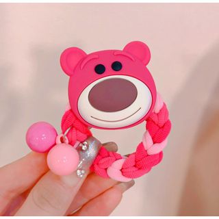 Dây Buộc Tóc Cho Bé Gái Dễ Thương Hình Gấu Dâu, Hình Thỏ, Hình Trái Tim