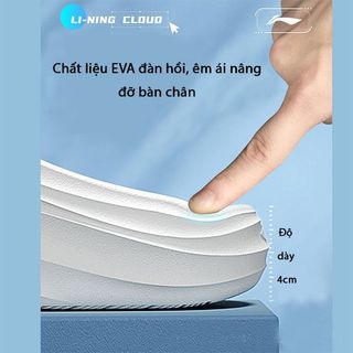 Dép LINING, dép thể thao chính hãng LINING LNXU931, chống trơn trượt