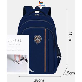 (Hàng Mới Về) Balo Đi Học Bé Trai, Bé Gái, Chịu Lực Tốt, Nhiều Ngăn Thiết Kế Basic, Balo Học Sinh