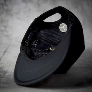 Mũ Nam Merc AMG Đen Dù Bóng Snapback