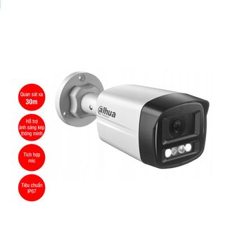 Camera IP 2MP DAHUA DH-IPC-HFW1239TL1-A-IL có mic