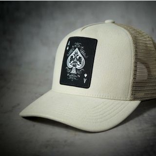 Nón Lưỡi Trai ÁT Bích Kem Lưới Cap