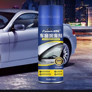 (BÁN SỈ) Chai Xịt Dầu Bôi Trơn Cửa Kính Ô Tô Fantastic XML Dung Tích 450ml Chống Kẹt Kính Bảo Dưỡng Gioăng Cao Su Cửa Nóc Ô Tô