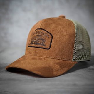 Nón Lưỡi Trai Nam WOOD IS GOOD Nâu Cap