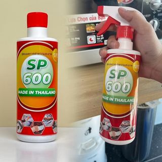Chai Xịt Tẩy Rửa Nhà Bếp, Rỉ Sét SP600 500ml - Tẩy Cặn Canxi, Ố Bẩn Trên Mọi Bề Mặt, Vật Dụng Nhà Bếp