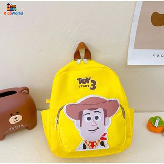 (Hàng mới về) Balo mầm non cho bétrai, bé gái, Balo đi nhà trẻ siêu nhẹ, chống thấm nước, màu vàng, màu xanh, màu hồng