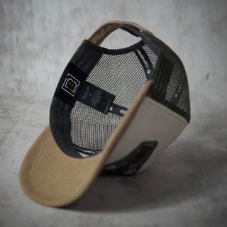 Nón Thiết Kế BWB-Garage Kem Nâu Lưới Cap