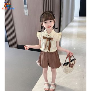(Hàng Chuẩn QC) Set Đồ Áo Quần Bé Gái HQCC, Set Bé Gái Xinh, Set Đi Học Set Đi Chơi, Phong Cách Hàn Quốc