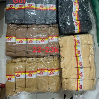 Tất coton gót gối đùi chục 10đôi