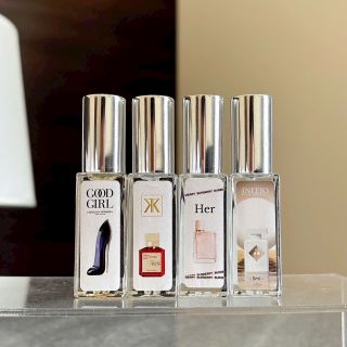 Chai nước hoa chiết 20ml 10ml lưu hương lâu