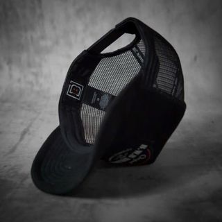 Mũ Lưỡi Trai BWB Brand Đen Lưới Snapback Chất Vải Da Lộn phối lưới