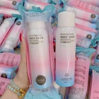 XỊT CHỐNG NẮNG DƯỠNG TRẮNG DA MAYCREATEe MOISTURIZING 150ML