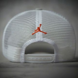 Mũ Lưỡi Trai Jor.dan Xám Trắng Lưới Cap Chất Dù phối lưới