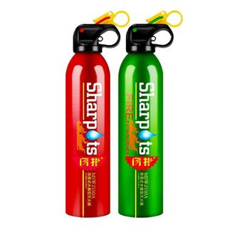 (BÁN SỈ) Bình chữa cháy ô tô mini Sharpots dung tích 550ml - Đỏ