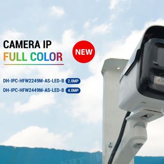 Camera IP Wizsense Full-color 2.0 Megapixel DAHUA DH-IPC-HFW2249M-AS-LED-B