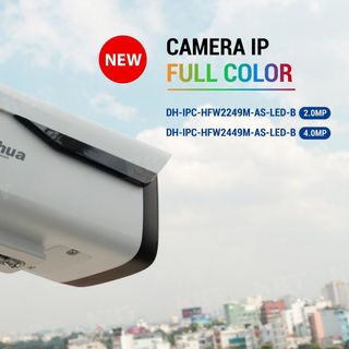 Camera IP Wizsense Full-color 2.0 Megapixel DAHUA DH-IPC-HFW2249M-AS-LED-B