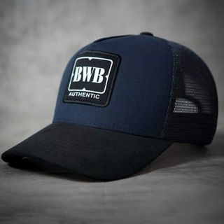 Mũ Lưỡi Trai BWB Authentic Navy Xanh Cap Màu Xanh phối Đen