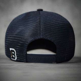 Mũ Lưỡi Trai BWB Authentic Navy Xanh Cap Màu Xanh phối Đen