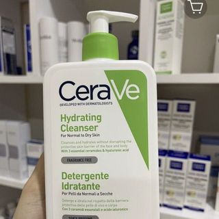 Sữa Rửa Mặt CeraVe Hydrating Cleanser(Cho da thường , da khô , da nhạy cảm)473m giá sỉ