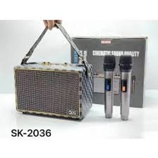 Loa Bluetooth Karaoke Qixi SK 2036 chất âm hay hình thức đẹp