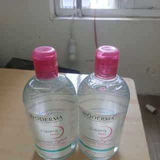 Nước Tẩy Trang Bioderma Créaline H2O 500ml Cho Da Dầu Da Nhạy Cảm Bản Mới Nhất