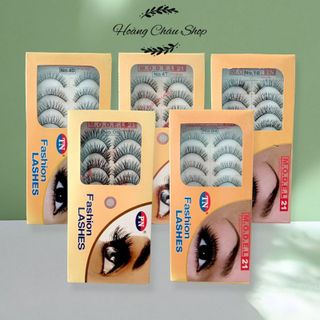 Lông Mi Giả Fashion Lashes Model 21- 1 hộp/10 cặp - Cho đôi mắt lung linh, siêu xinh, chuyên dụng thêm tự tin