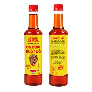 [COMBO 3 CHAI - 3 VỊ] NƯỚC MẮM NHỈ CÁ CƠM THAN, TÔM BIỂN, CÁ CƠM RUỘT ĐỎ 525ML/CHAI NHỰA - LÀNG CHÀI XƯA