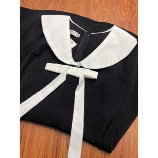 Váy Nữ Xinh Tiểu Thư Phong Cách Hàn Quốc Mùa Hè, Đầm Nữ Kiểu Xinh Dự Tiệc Trắng Đen-189 STROE-V086
