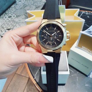 ĐỒNG HỒ NAM CAO CẤP M KORS 8445 DÂY CAO SU MÁY NHẬT 2