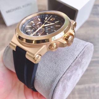 ĐỒNG HỒ NAM CAO CẤP M KORS 8445 DÂY CAO SU MÁY NHẬT 2