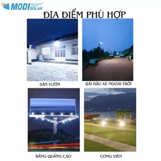 Đèn Led Pha Năng Lượng Mặt Trời MODI SOLAR MD-PT28 120W