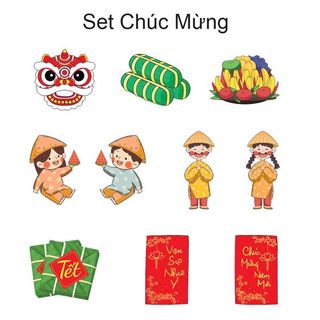 Bao Lì Xì Set Cung Chúc 2025 Mẫu Mới Nhất (Thùng 500 Bộ)