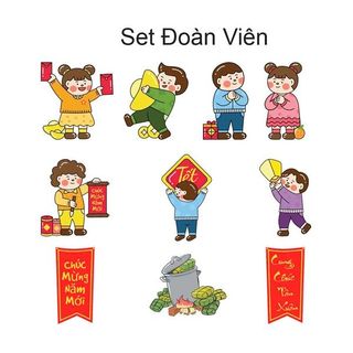 Bao Lì Xì Set Cung Chúc 2025 Mẫu Mới Nhất (Thùng 500 Bộ)
