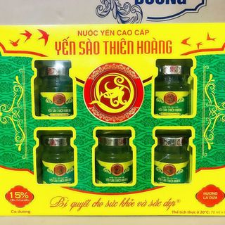 Yến Thiên Hoàng 15% (hộp 6 lọ)