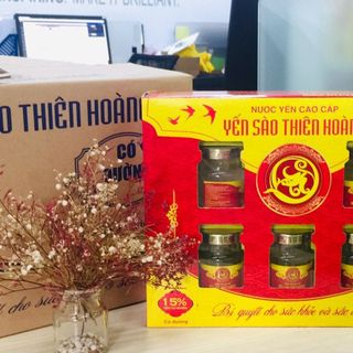 Yến Thiên Hoàng 15% (hộp 6 lọ)