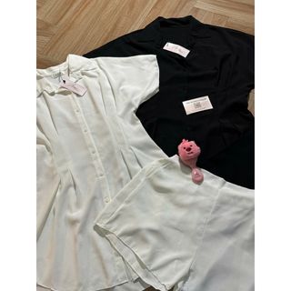Set sơ mi xếp ly eo (kèm quần) 2 màu basic phong cách đi chơi và đi làm cho các nàng - 189STORE-V137