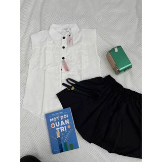 set vay thô chân váy kèm đai xinh xỉu xinh xan cho cac nang tho di choi cafe hoc bai- 189STORE- V173