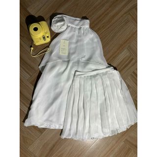 SET ĐẦM CỔ YẾM KHÔNG TAY 2 LỚP TIỂU THƯ NHẸ NHÀNG CHO CÁC NÀNG THƠ ĐI CHƠI HOẶC CAFE - 189STORE-V136