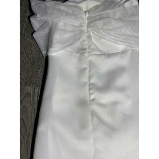 Váy Tiệc Trễ Vai Cúp Ngực Họa Tiết Phối Nơ Hoa Sang Chảnh Phong Cách-189 STORE-V080